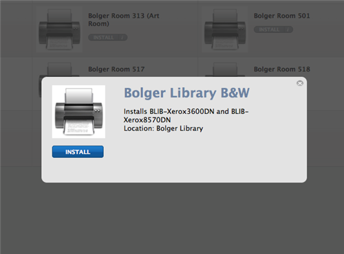 Install printer 